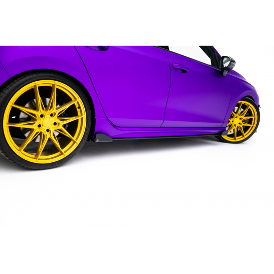 Maxton Design křidélka bočních difuzorů pro Volkswagen Golf R Mk8, Mk8 Facelift, plast ABS bez povrchové úpravy