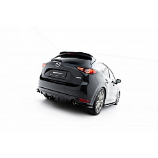 Maxton Design vložka zadního nárazníku pro Mazda CX-5 Mk2, černý lesklý plast ABS Maxton Design vložka zadního nárazníku pro Mazda CX-5 Mk2, černý lesklý plast ABS