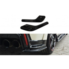Maxton Design boční difuzory pod zadní nárazník pro Honda Civic Mk9 Type-S/R, černý lesklý plast ABS Maxton Design boční difuzory pod zadní nárazník pro Honda Civic Mk9 Type-S/R, černý lesklý plast ABS