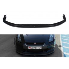 Maxton Design spoiler pod přední nárazník ver.2 pro Nissan GT-R R35, černý lesklý plast ABS Maxton Design spoiler pod přední nárazník ver.2 pro Nissan GT-R R35, černý lesklý plast ABS