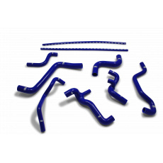 Samco Sport 9-dílná sada silikonových hadic pro vedení chladicí kapaliny pro Volkswagen Golf GTI Mk3 2000 8V, barva: modrá