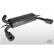 Fox Sportauspuff koncový tlumič výfuku s koncovkou 1x100 Typ 17 na obou stranách pro Ford Focus II RS s motorem 2.5, pro model RS