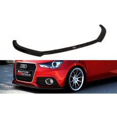 Maxton Design spoiler pod přední nárazník pro Audi A1 8X, černý lesklý plast ABS Maxton Design spoiler pod přední nárazník pro Audi A1 8X, černý lesklý plast ABS
