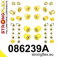 086239A: Strongflex Kompletní sada silentbloků pro zavěšení varianta SPORT 086239A: Strongflex Kompletní sada silentbloků pro zavěšení varianta SPORT
