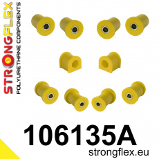 106135A: Strongflex Sada silentbloků předního zavěšení z polyuretanu varianta SPORT 106135A: Strongflex Sada silentbloků předního zavěšení z polyuretanu varianta SPORT