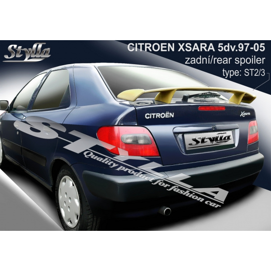 Stylla spoiler zadního víka Citroen Xsara 5dv, htb - dolní