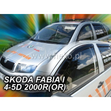 HEKO ofuky oken Škoda Fabia I (1999-2007) přední + zadní