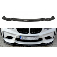 Maxton Design spoiler pod přední nárazník pro BMW M2 F87, černý lesklý plast ABS