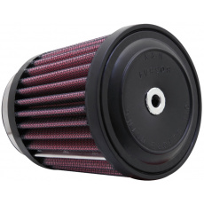 K&N univerzální kulatý zkosený filtr se vstupem 51 mm a výškou 89 mm, gumový vrchlík