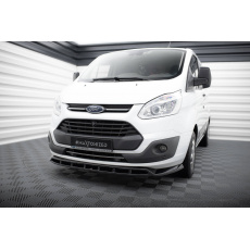 Maxton Design spoiler pod přední nárazník pro Ford Transit Custom Mk1 Standard, černý lesklý plast ABS Maxton Design spoiler pod přední nárazník pro Ford Transit Custom Mk1 Standard, černý lesklý plast ABS