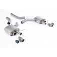 Milltek Sport doplňkové díly - sada Upgrade Kit pro systém výfuku Signature Series Titanium Axle Back, určená pro jakoukoli stávající nerezovou variantu výfuku Milltek Sport pro Audi RS6 C8 4.0 V8 bi-turbo (s OPF/GPF) - Signature Series Titanium 2019-2024