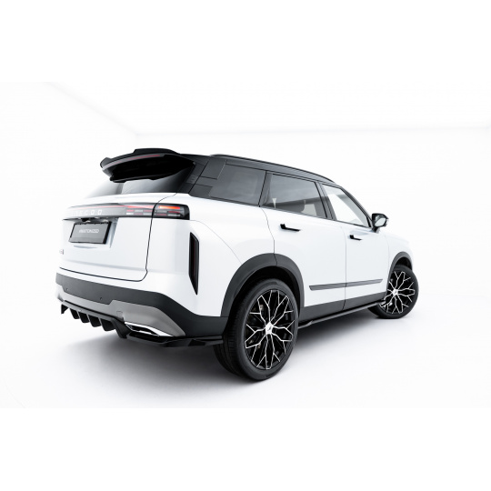 Maxton Design difuzory pod boční prahy pro Jaeco 7 Mk1, černý lesklý plast ABS