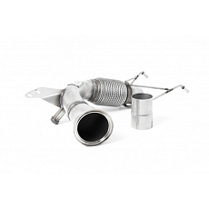 Milltek Sport downpipe s náhradou katalyzátoru pro Mini Mk3 Mini JCW, GP3 2.0 Turbo (UK/EU) s GPF/OPF 2020-2024, pouze pro Milltek Sport Cat back systém