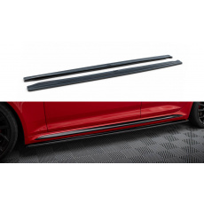 Maxton Design difuzory pod boční prahy pro Audi RS4 B9, B9 FL, černý lesklý plast ABS Maxton Design difuzory pod boční prahy pro Audi RS4 B9, B9 FL, černý lesklý plast ABS