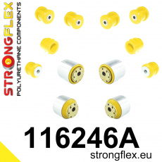 116246A: Strongflex Sada silentbloků předního zavěšení varianta SPORT 116246A: Strongflex Sada silentbloků předního zavěšení varianta SPORT