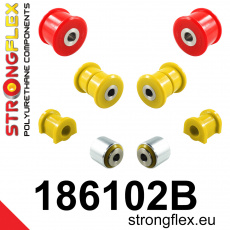 186102B: Strongflex Sada silentbloků zadního zavěšení 186102B: Strongflex Sada silentbloků zadního zavěšení