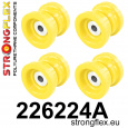 226224A: Strongflex Sada silentbloků předního nosníku varianta SPORT