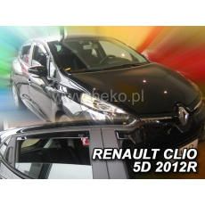 HEKO ofuky oken Renault Clio IV 5dv (2012-2019) přední + zadní