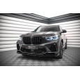 Maxton Design spoiler pod přední nárazník ver.3 pro BMW X5 M G05, černý lesklý plast ABS