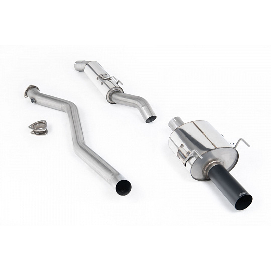 Milltek Sport výfukový systém cat-back s rezonátorem pro Honda Integra DC-5 Type-R 2001-2006, 3.5" černá koncovka Milltek Sport výfukový systém cat-back s rezonátorem pro Honda Integra DC-5 Type-R 2001-2006, 3.5" černá koncovka