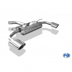 Fox Sportauspuff koncový tlumič výfuku s koncovkou 140x90 Typ 44 na obou stranách pro Audi A3 2012- s motorem 1.8