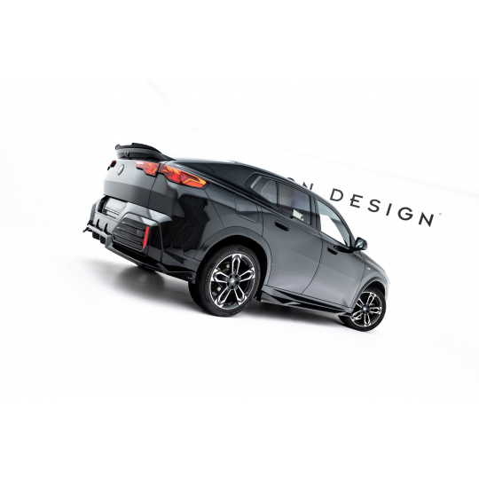 Maxton Design difuzory pod boční prahy pro BMW X2 U10, černý lesklý plast ABS, M-Pack Maxton Design difuzory pod boční prahy pro BMW X2 U10, černý lesklý plast ABS, M-Pack