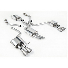 Milltek Sport výfukový systém cat-back pro Audi SQ5 3.0 TFSI kompreosr 2013-2016, typ koncovek: GT-100 titanové