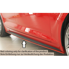 Rieger spoiler pod boční práh mont. strana pravá pro Audi A5 B9, F5 Sportback před faceliftem, r.v. 07/16-12/19, plast ABS bez povrchové úpravy Rieger spoiler pod boční práh mont. strana pravá pro Audi A5 B9, F5 Sportback před faceliftem, r.v. 07/16-12/19, plast ABS bez povrchové úpravy