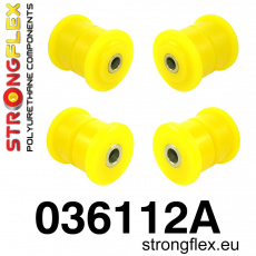 036112A: Strongflex Sada silentbloků zadního spodního ramene varianta SPORT 036112A: Strongflex Sada silentbloků zadního spodního ramene varianta SPORT