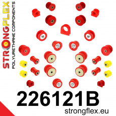 226121B: Strongflex Kompletní sada silentbloků pro zavěšení 226121B: Strongflex Kompletní sada silentbloků pro zavěšení