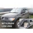 HEKO ofuky oken Mitsubishi L200 Double / Single Cab 4dv (2006-2016) přední
