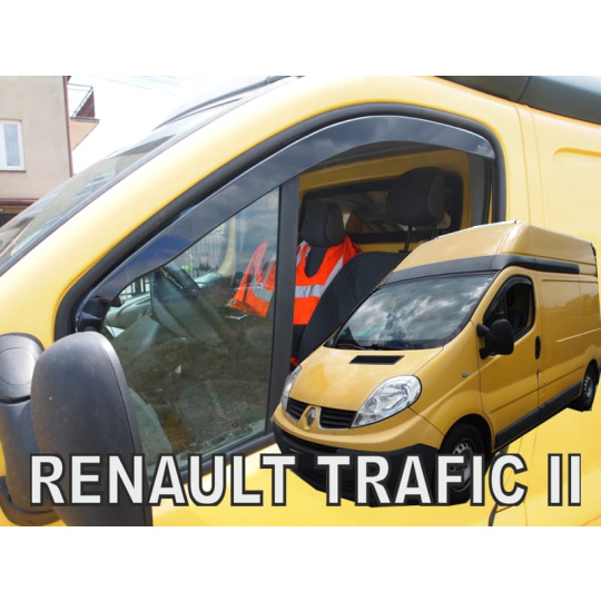 HEKO ofuky oken Renault Trafic II 2dv (2001-2014) přední dlouhé
