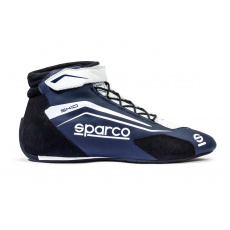 Závodní boty Sparco SKID, s homologací FIA, barva: modro-bílá, velikost: 47 Závodní boty Sparco SKID, s homologací FIA, barva: modro-bílá, velikost: 47