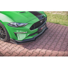 Maxton Design "Street Pro" spoiler pod přední nárazník ver.2 pro Ford Mustang MK6 GT Facelift, plast ABS bez povrchové úpravy Maxton Design "Street Pro" spoiler pod přední nárazník ver.2 pro Ford Mustang MK6 GT Facelift, plast ABS bez povrchové úpravy