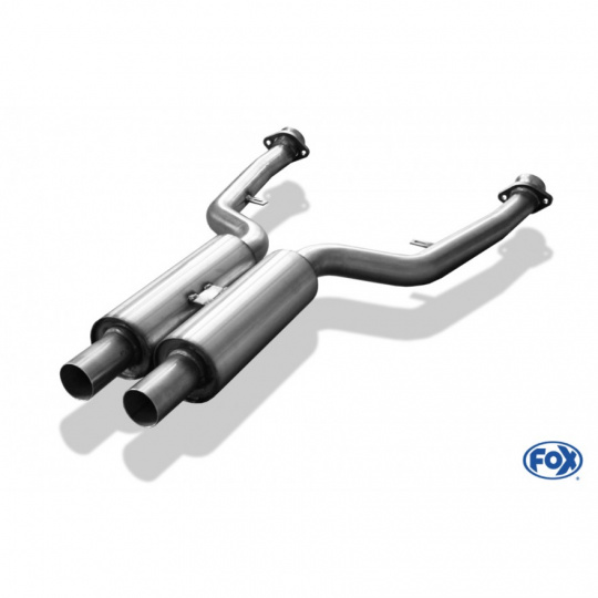 Fox Sportauspuff přední díl s tlumičem pro BMW řada 6 E63, E64 s motorem 4.4, 4.8