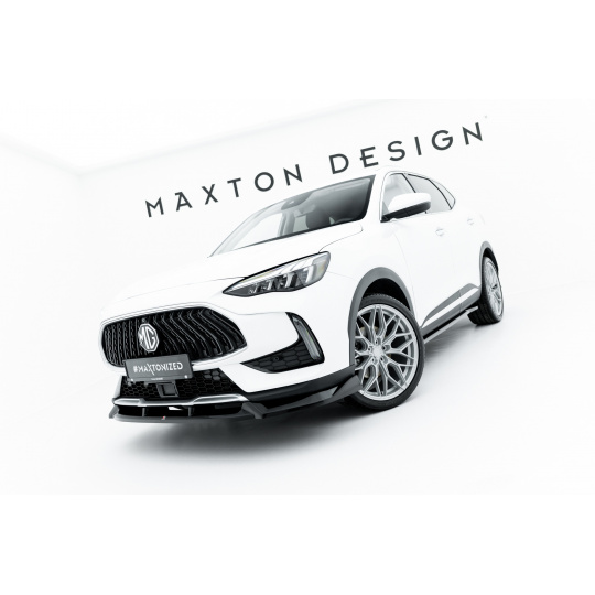 Maxton Design spoiler pod přední nárazník pro MG HS Mk1 Facelift, černý lesklý plast ABS