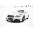 Maxton Design "Street Pro" spoiler pod přední nárazník pro Audi TT 8J Facelift, plast ABS bez povrchové úpravy, S-Line