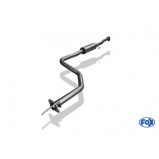 Fox Sportauspuff přední díl s tlumičem pro Honda Civic VI s motorem 1.8