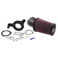 K&N FIPK sportovní kit sání pro HARLEY DAVIDSON FXDWG Dyna Wide Glide 96 CI 2008-2011, černá hliníková trubka Exc. Lower Fairings