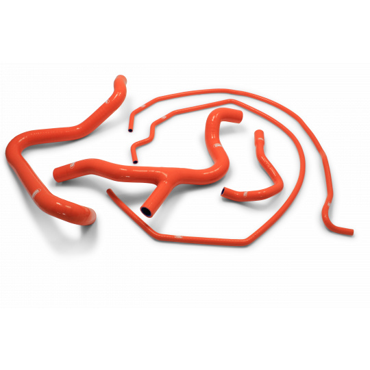 Samco Sport 5-dílná sada silikonových hadic pro vedení chladicí kapaliny pro Ford Focus ST 2006 - on 2.5l Turbocharged Duratec, barva: modrá