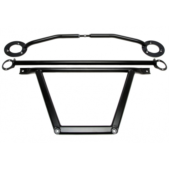 TA Technix rozpěrná tyč BMW řada 3 E36 316i přední + zadní (kompletní kit), černá barva