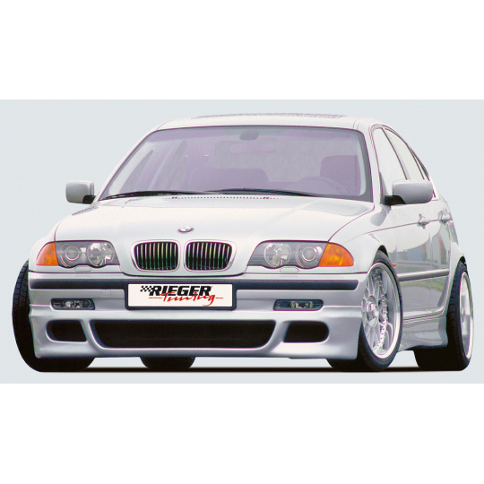 Rieger spoiler pod přední nárazník M5-Look pro BMW řada 3 E46 sedan, touring před faceliftem, r.v. 02/98-12/01, plast ABS bez povrchové úpravy