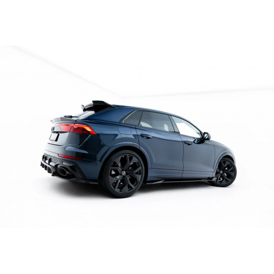 Maxton Design boční prahy pro Audi RSQ8 Mk1 Facelift, materiál pravý karbon