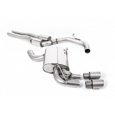Milltek Sport homologovaný výfuk cat-back vč. Active Exhaust Valve pro Audi RS3 Sportback S tronic (8P) 2011-2012, typ koncovek: titanové Milltek Sport homologovaný výfuk cat-back vč. Active Exhaust Valve pro Audi RS3 Sportback S tronic (8P) 2011-2012, typ koncovek: titanové