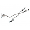Borla Cat-Back výfukový systém "S-Type" pro Jeep Grand Cherokee 3,6l s automatickou převodovkou, 2WD/AWD, 4-dvéř., Laredo, Limited, Oveland, Trailhawk, r.v. 2014-2020, typ koncovek: chromové