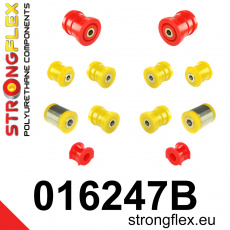 016247B: Strongflex Sada silentbloků zadního zavěšení 016247B: Strongflex Sada silentbloků zadního zavěšení