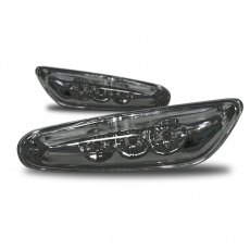Boční blinkry BMW E46 facelift s LED, kouřové Boční blinkry BMW E46 facelift s LED, kouřové