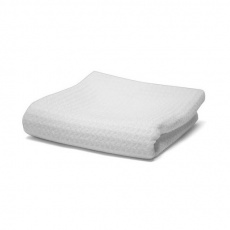 Mammoth All White Waffle Weave Glass Towel - mikrovláknový čistící ručník na sklo, 60x40cm