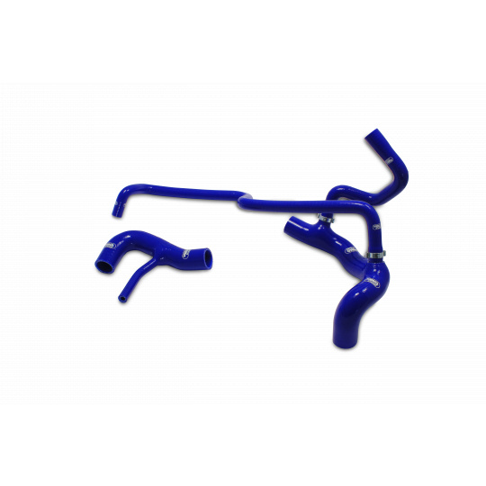 Samco Sport 2-dílná sada silikonových hadic pro vedení chladicí kapaliny pro Ford Escort Mk4 1987 - 1991 RS Turbo serie 2, barva: modrá