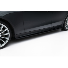 Maxton Design difuzory pod boční prahy pro Mercedes CLS C 257/53AMG, černý lesklý plast ABS